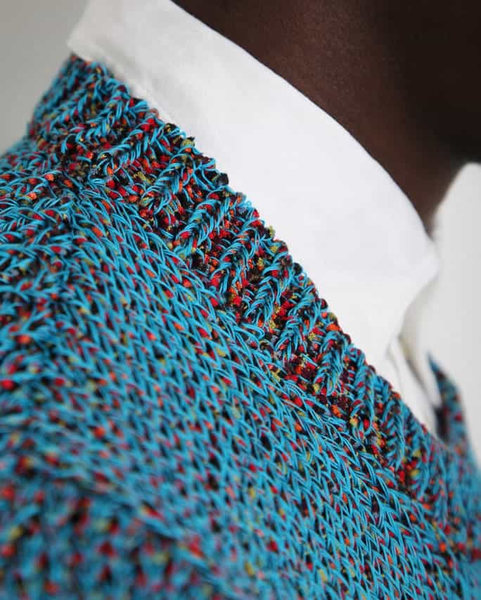 Jil Sander Men's Woven Sweater