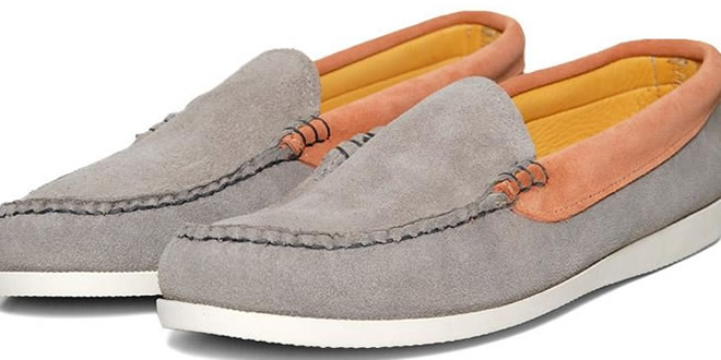 Kitsune x Quoddy Moccasin Shoe