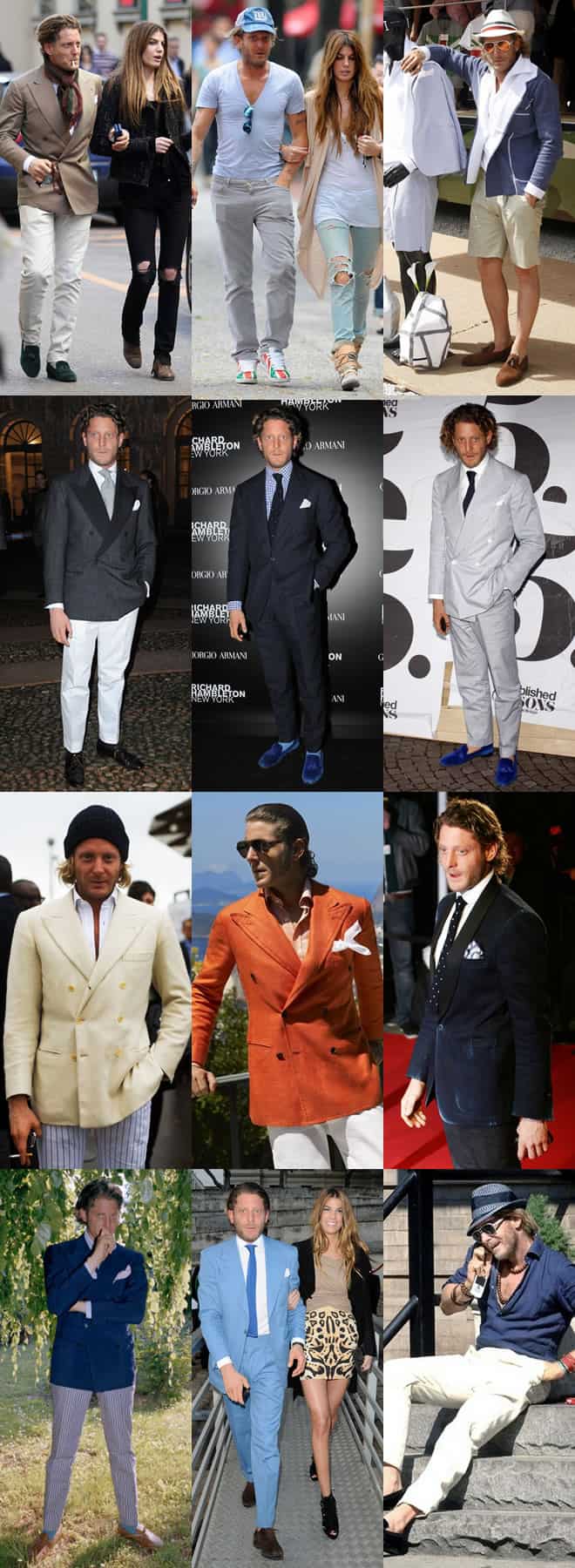 Lapo Elkann Style Lookbook