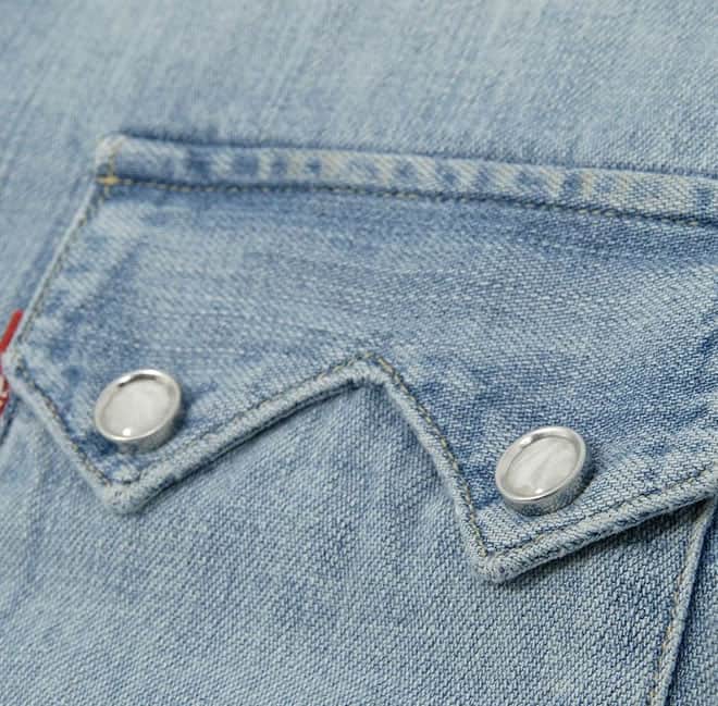 Levi’s Vintage Clothing Customised Sawtooth Denim Shirt