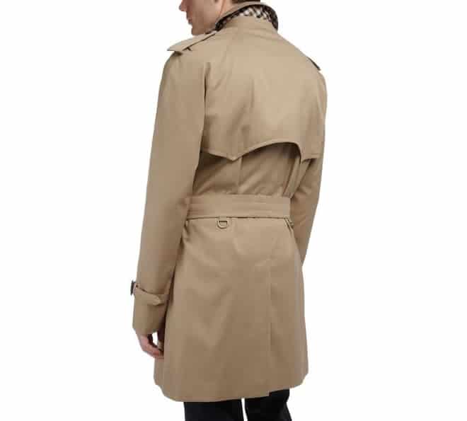 Aquascutum Double Breasted Walton Raincoat