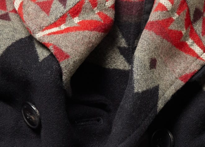 Polo Ralph Lauren Patterned Wool-Blend Coat