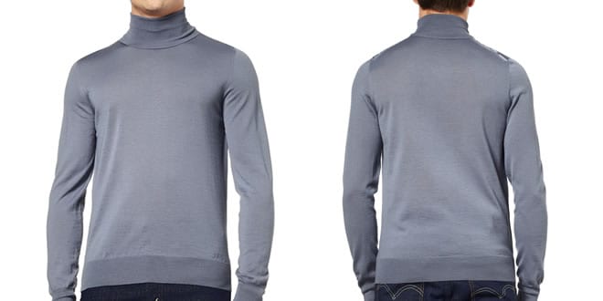 Yves Saint Laurent Rollneck Wool Sweater