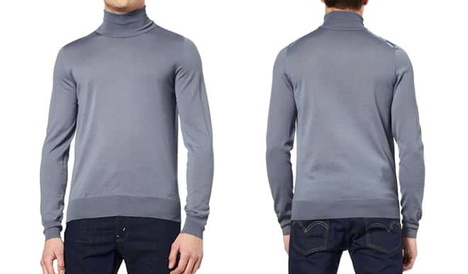 Yves Saint Laurent Rollneck Wool Sweater