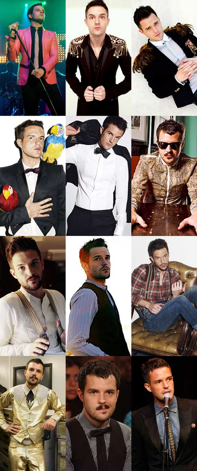 The Brandon Flowers Lookbook