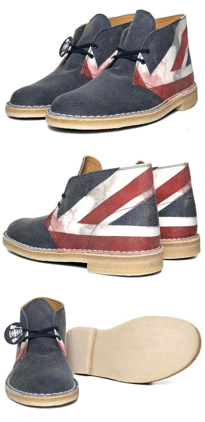 The Union Jack Printed Clarks Original Desert Boot