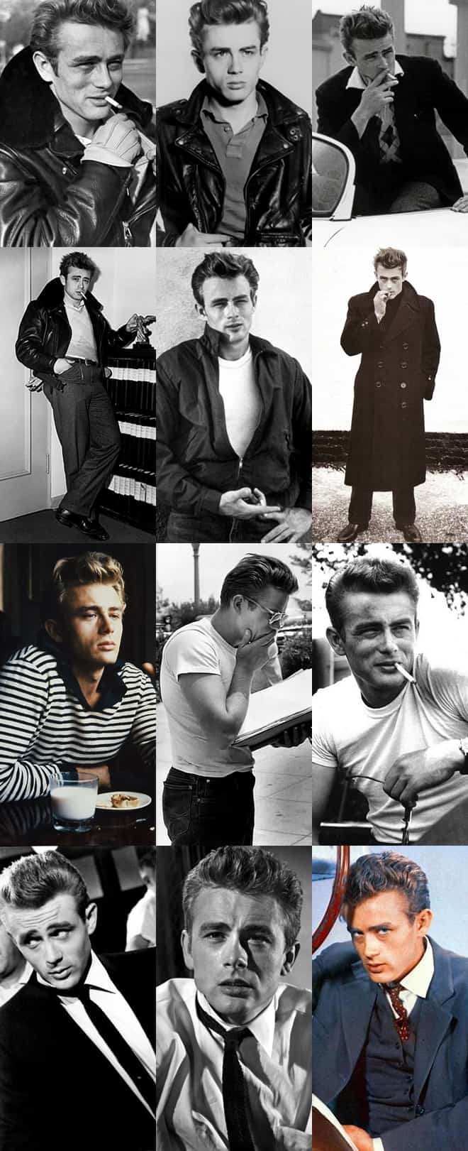 James Dean Style Lookbook