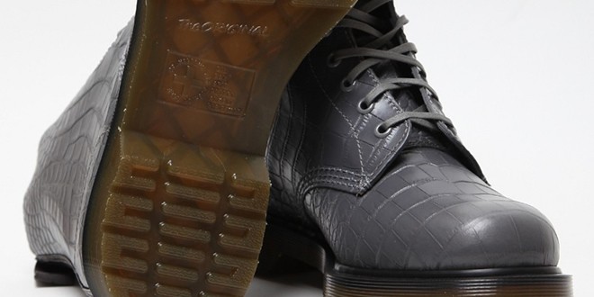 Dr Martens Croco Pascal 8 Eye Boot