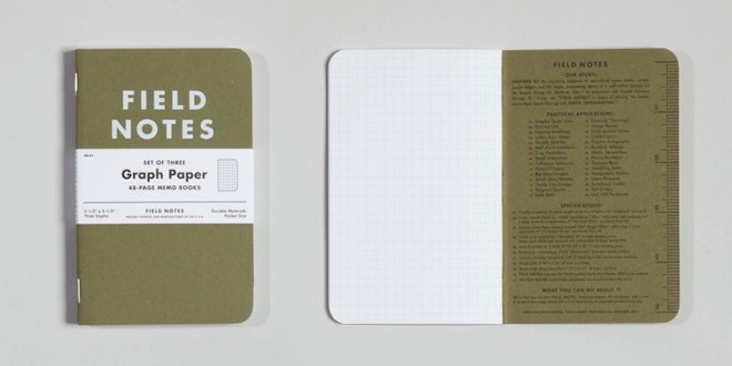Field Notes Graph Paper Notepad