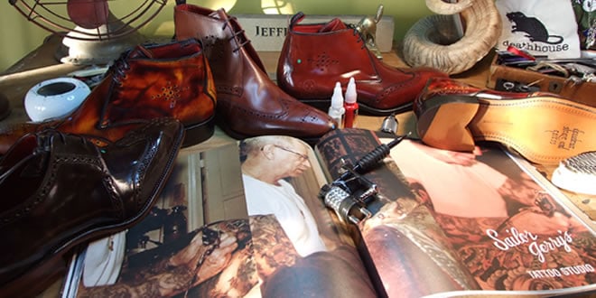 Jeffery West ‘Stewed, Shoed and Tattooed’ Pop Up Store