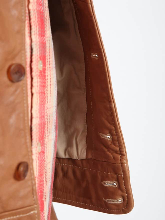 Levi's Vintage 1930 Menlo Tan Leather Jacket