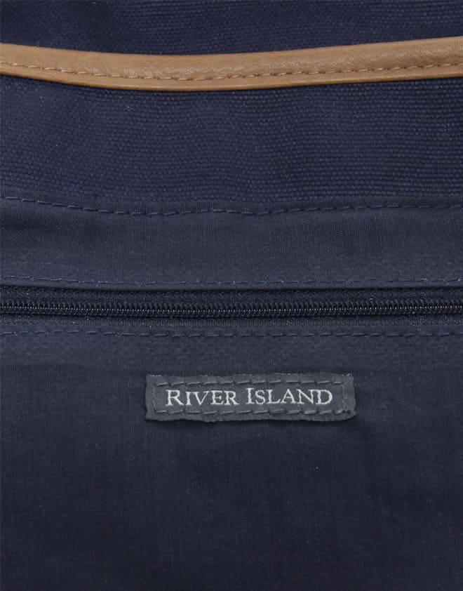 River Island Canvas Satchel