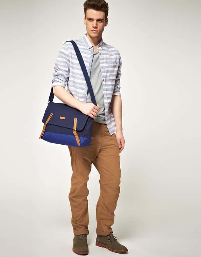 River Island Canvas Satchel