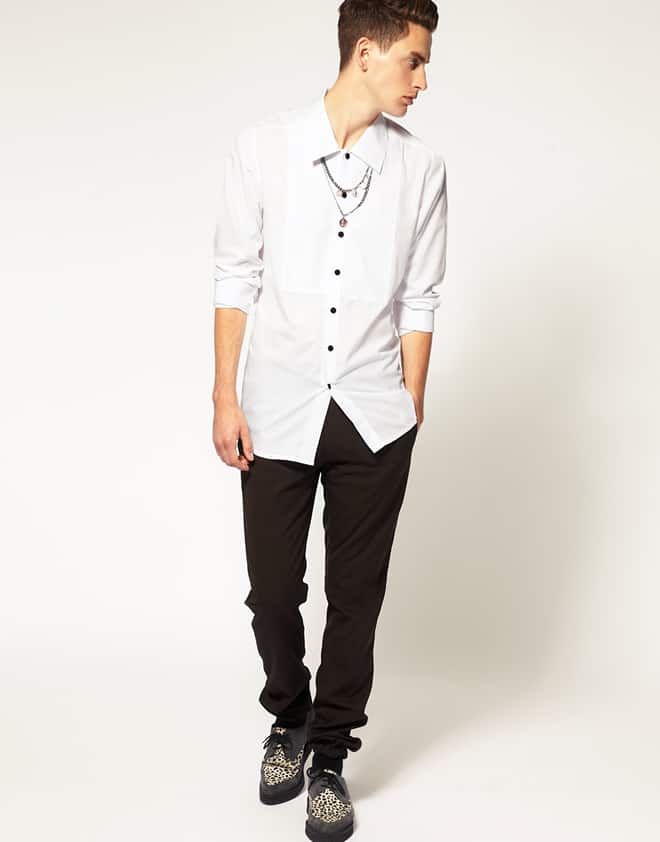 The Twelfth Letter Oversized Dinner Shirt