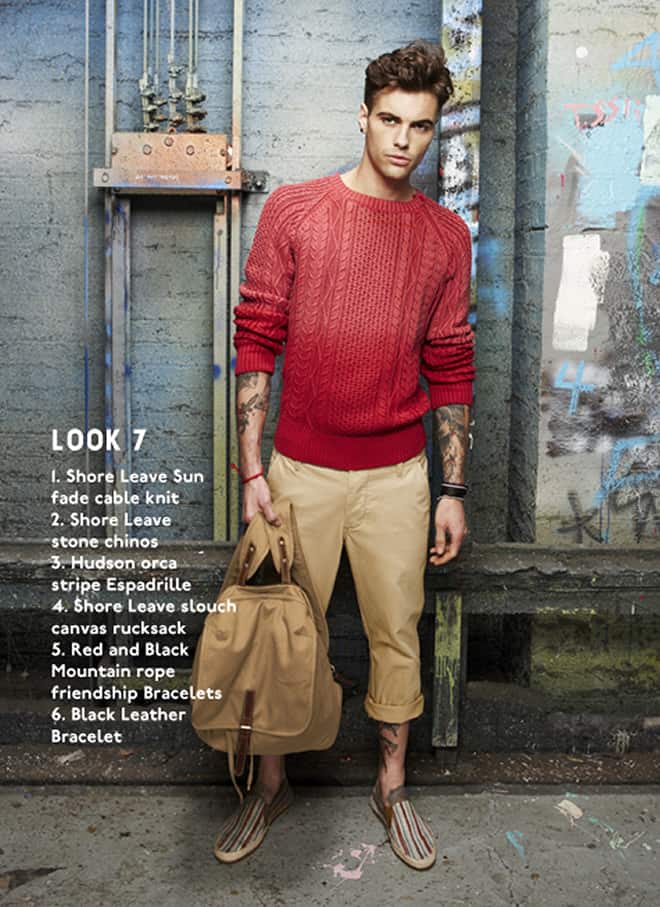 Shore Leave Sun Fade Cable Knit