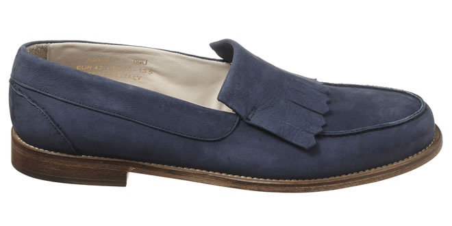 Ben Sherman Plectrum Baxley Suede Tasseled Loafer
