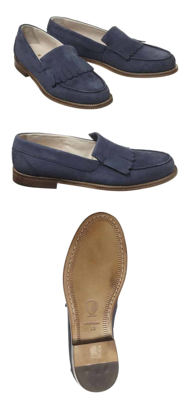 Plectrum Baxley Suede Tasseled Loafer
