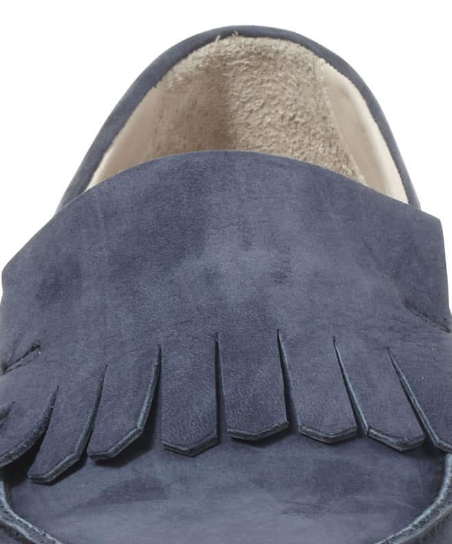 Plectrum Baxley Suede Tasseled Loafer