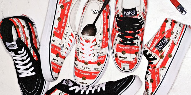 Supreme x Vans Authentic Campbell’s Soup Collection
