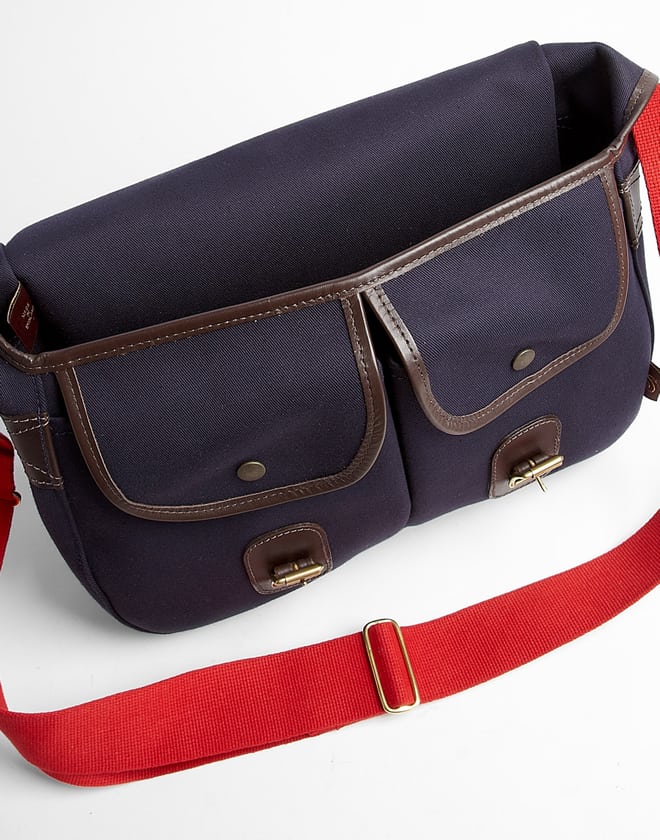 Chapman Bags Navy Canvas Fly Fisher Messenger