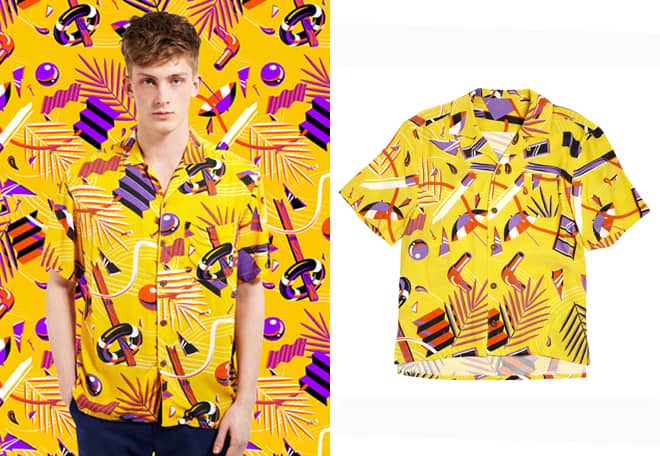 Jonathan Zawada Its Nice That For ASOS Hawaiian Shirt