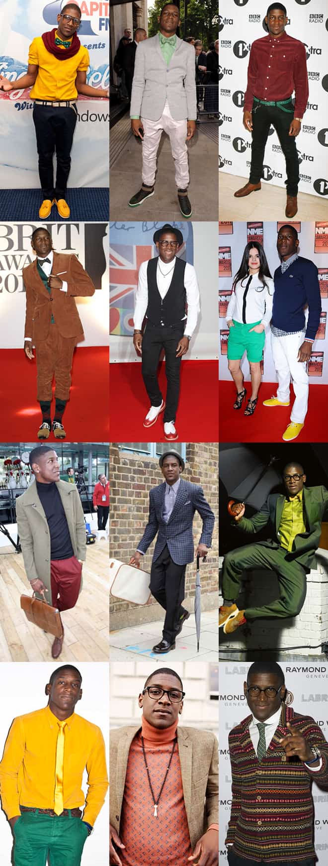 Labrinth Fashion and Style Lookbook