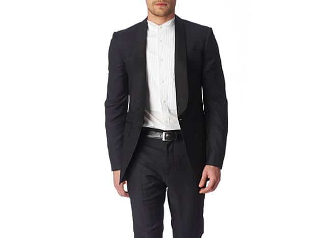 Alexander McQueen Printed Tuxedo Jacket