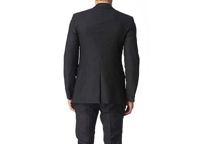 Alexander McQueen Printed Tuxedo Jacket