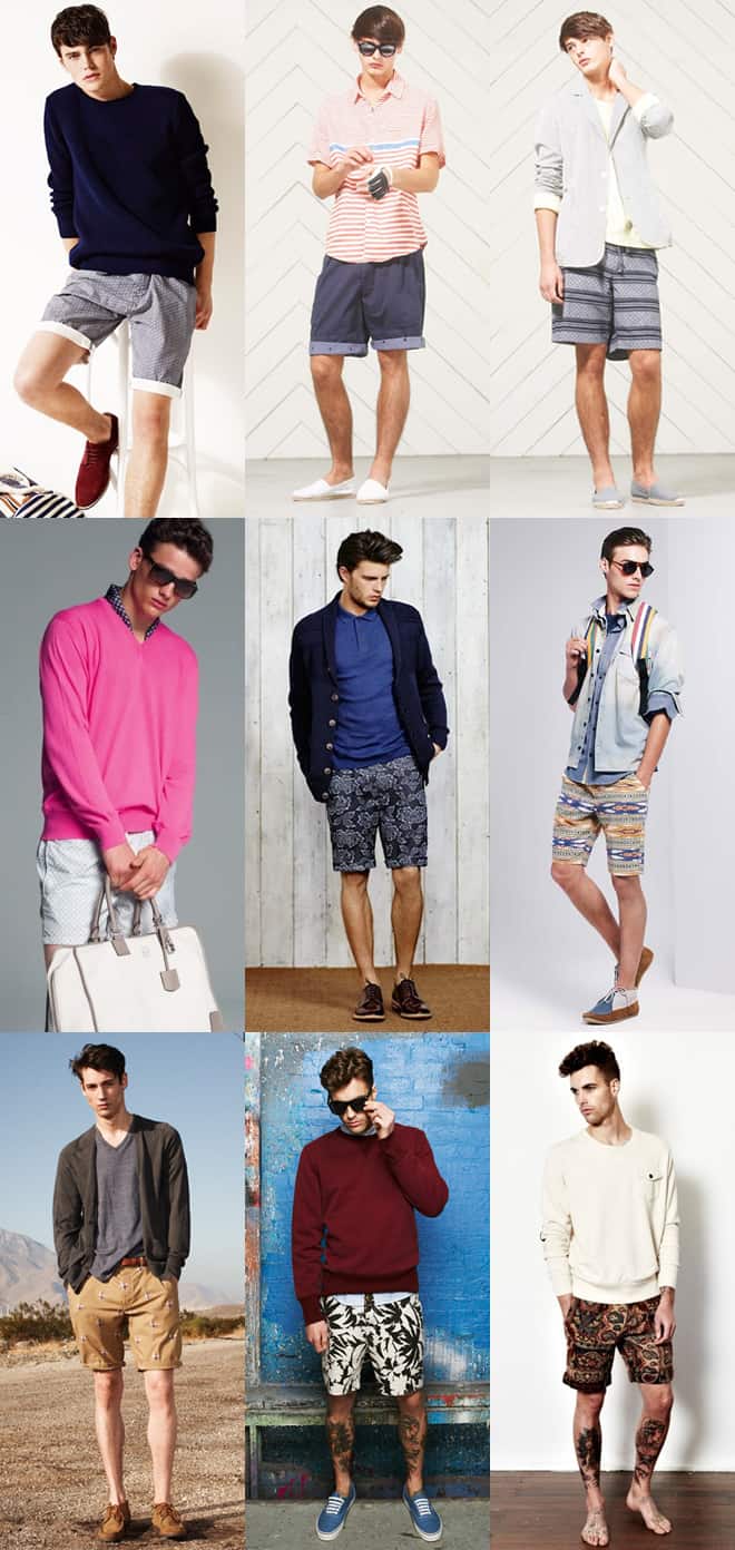 Wearing a printed short subtly