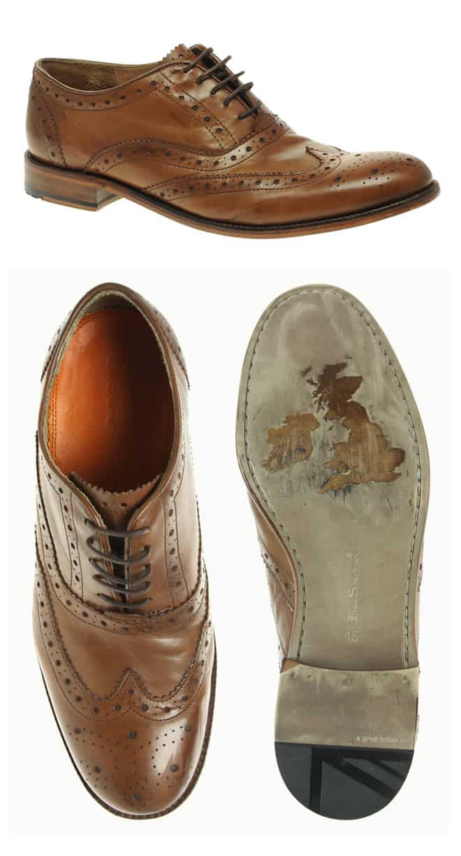 Ben Sherman Qewy Leather Brogues