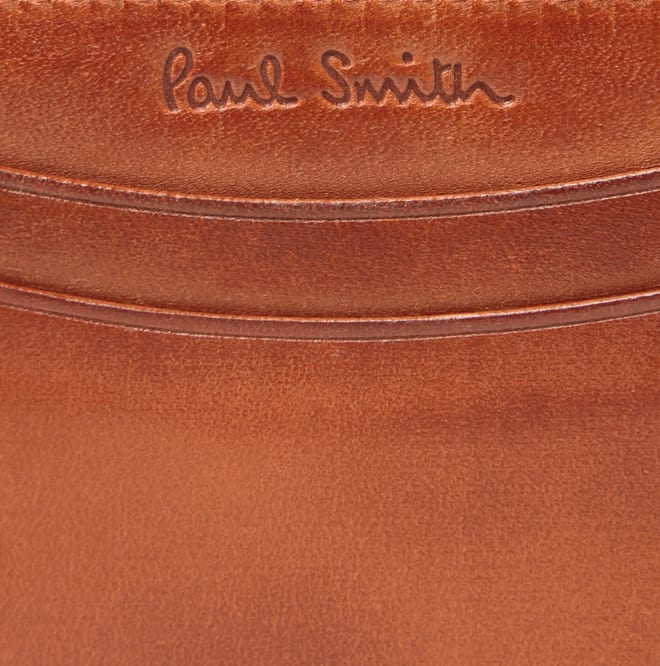 Paul Smith Shoes & Accessories Burnished Leather Card Holder