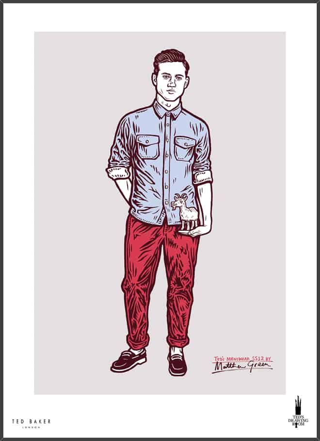 Ted's Drawing Room - SS12 Digital Campaign