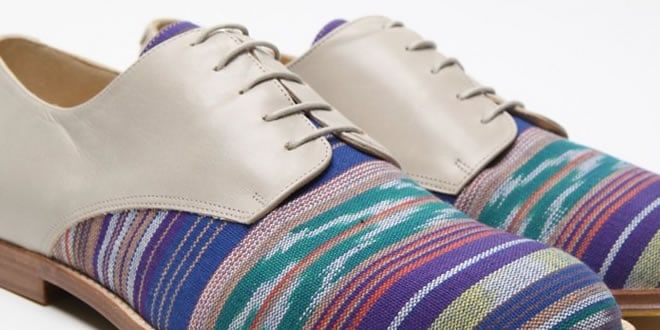 T&F Slack Ikat Denver Derby Shoe