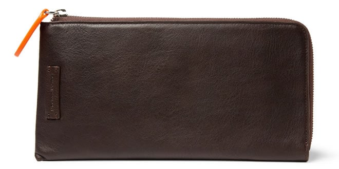 Ralph Lauren Tumbled-Leather Travel Wallet