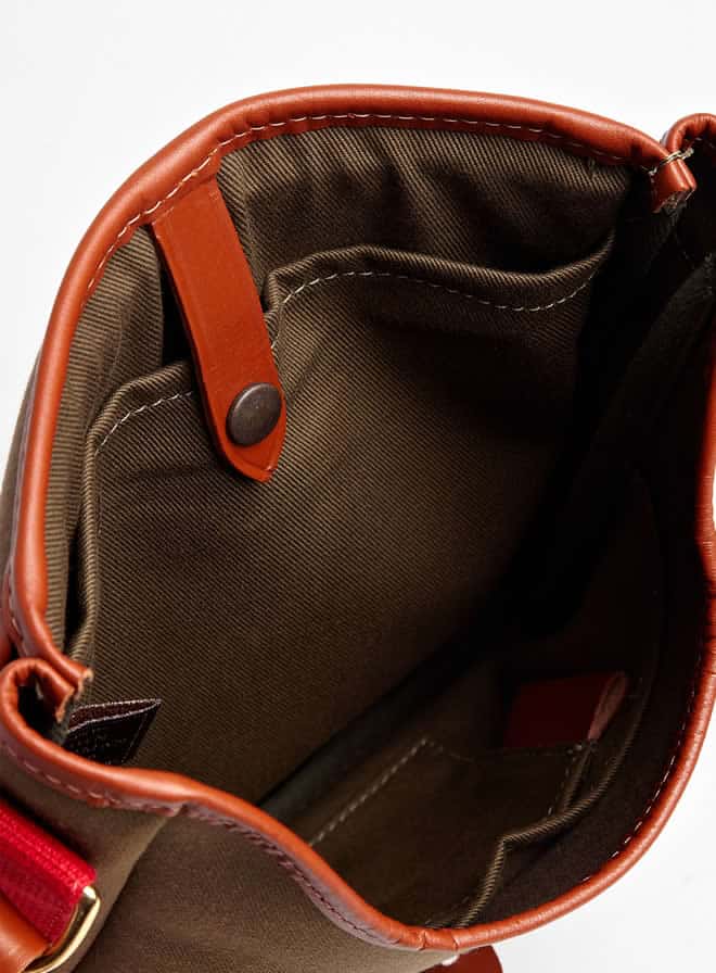 Chapman Bags Deep Olive Canvas iPad Day Bag