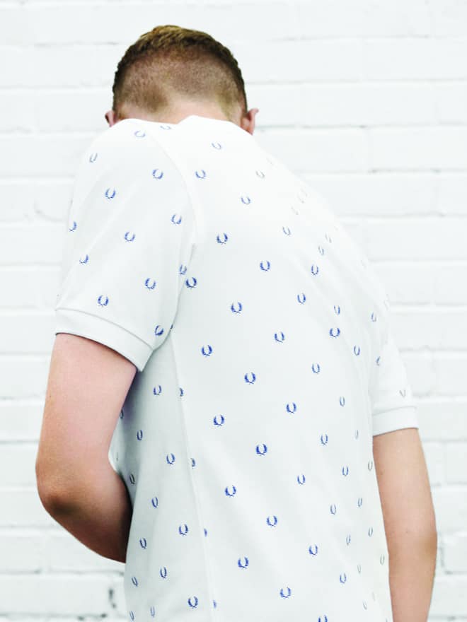 Fred Perry Authentic Laurel Wreath Printed Polo