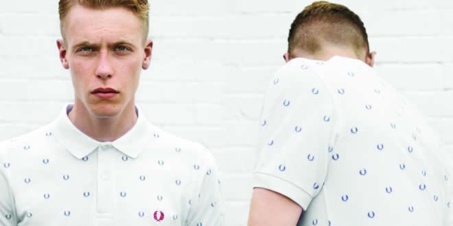 Fred Perry Authentic Laurel Wreath Printed Polo