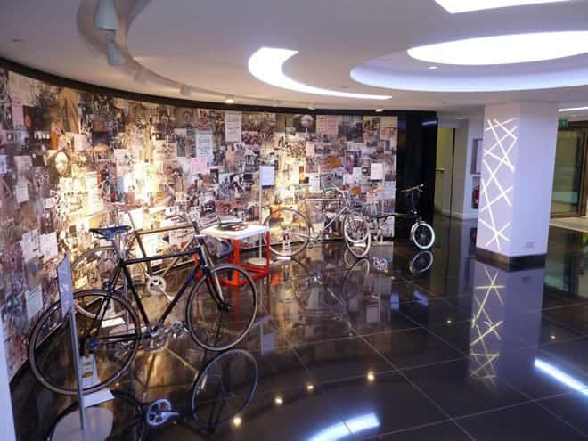 Paul Smith Pop Up Cycling Space at Harrods