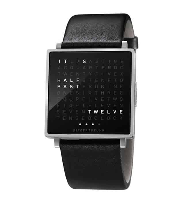 QLOCKTWO W Wristwatch