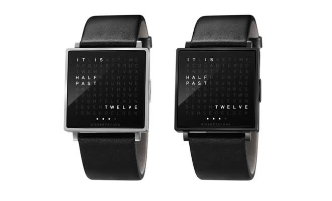 QLOCKTWO W Wristwatch