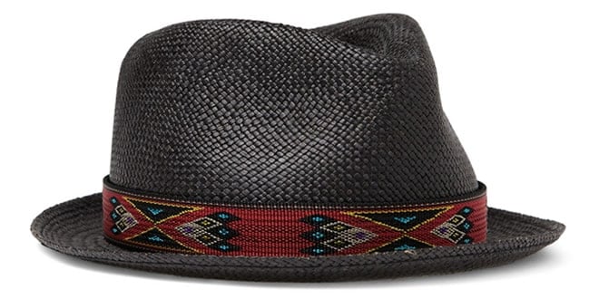 Rag & Bone Straw Trilby Hat