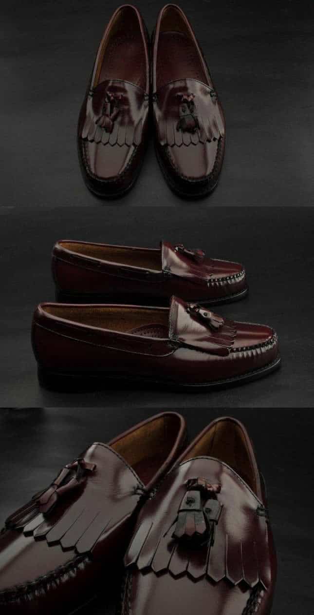 Mens Bass Layton Tassel Shoes