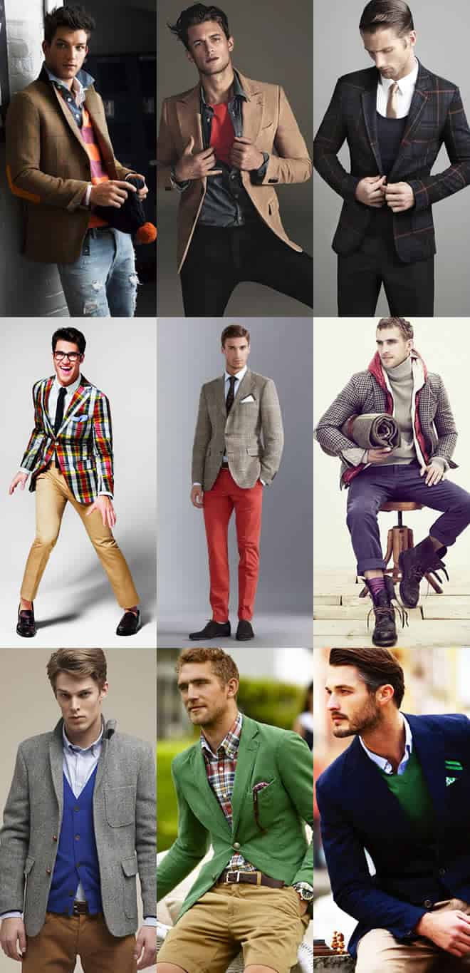 Men's Sports Jackets Lookbook