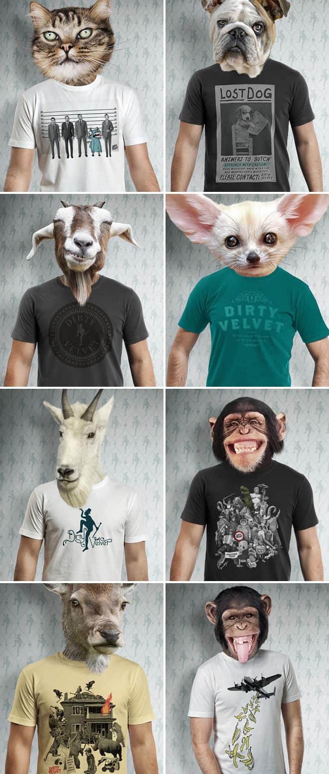 Dirty Velvet T-shirt Collection