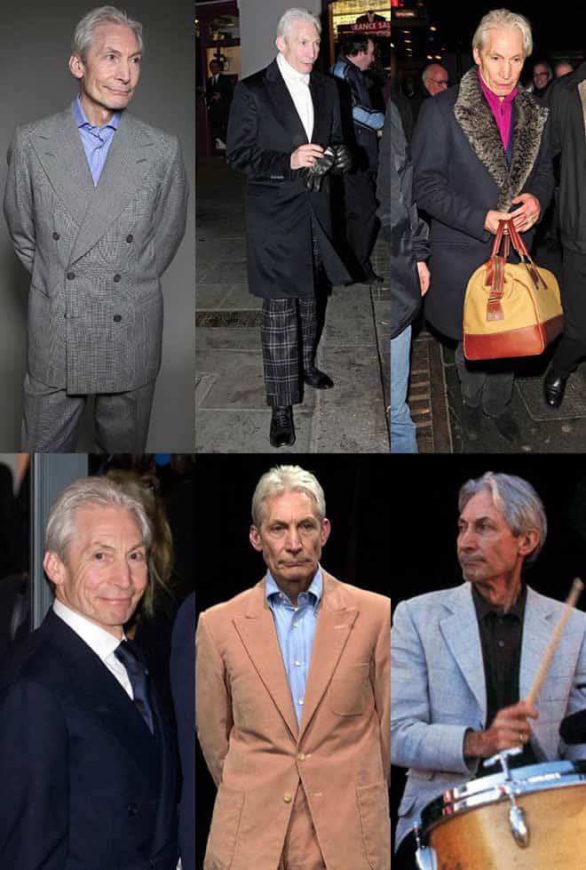 Charlie Watts Men's Style Lookbook