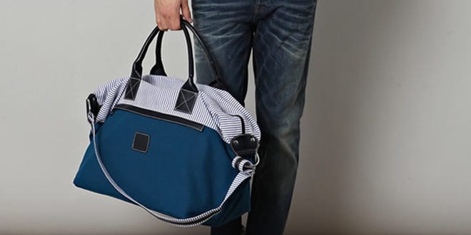 Calabrese Lipari Navy Bag