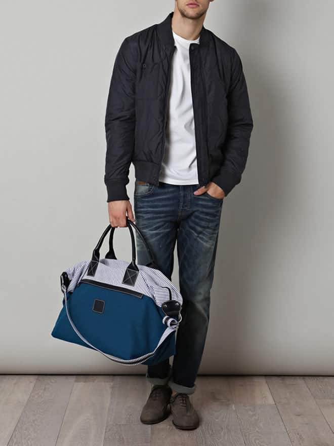 Calabrese Lipari Navy Bag