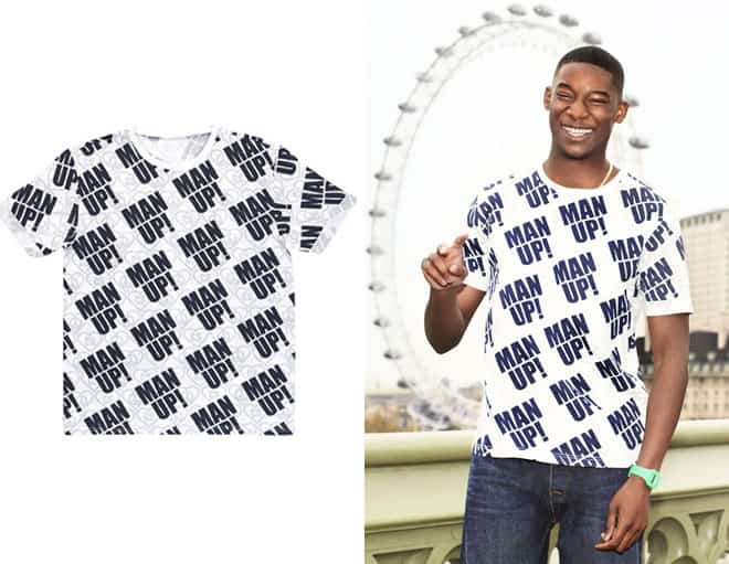Christopher Shannon Man Up T-shirt