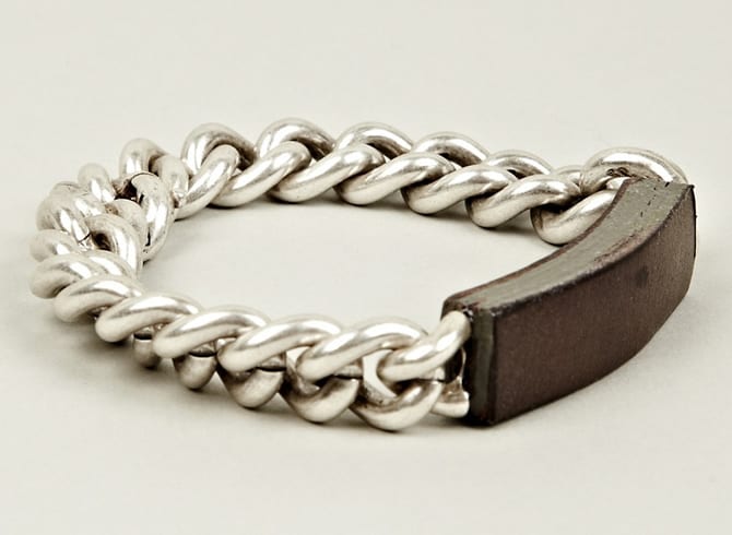 Maison Martin Margiela 11 Brass Chain With Leather