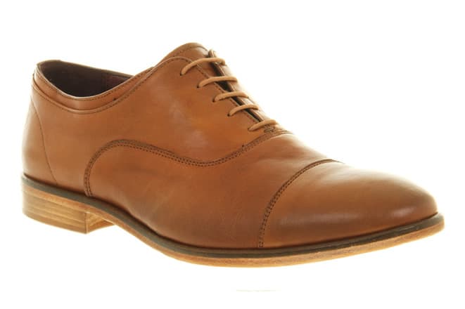 Poste Angelo lace tan leather